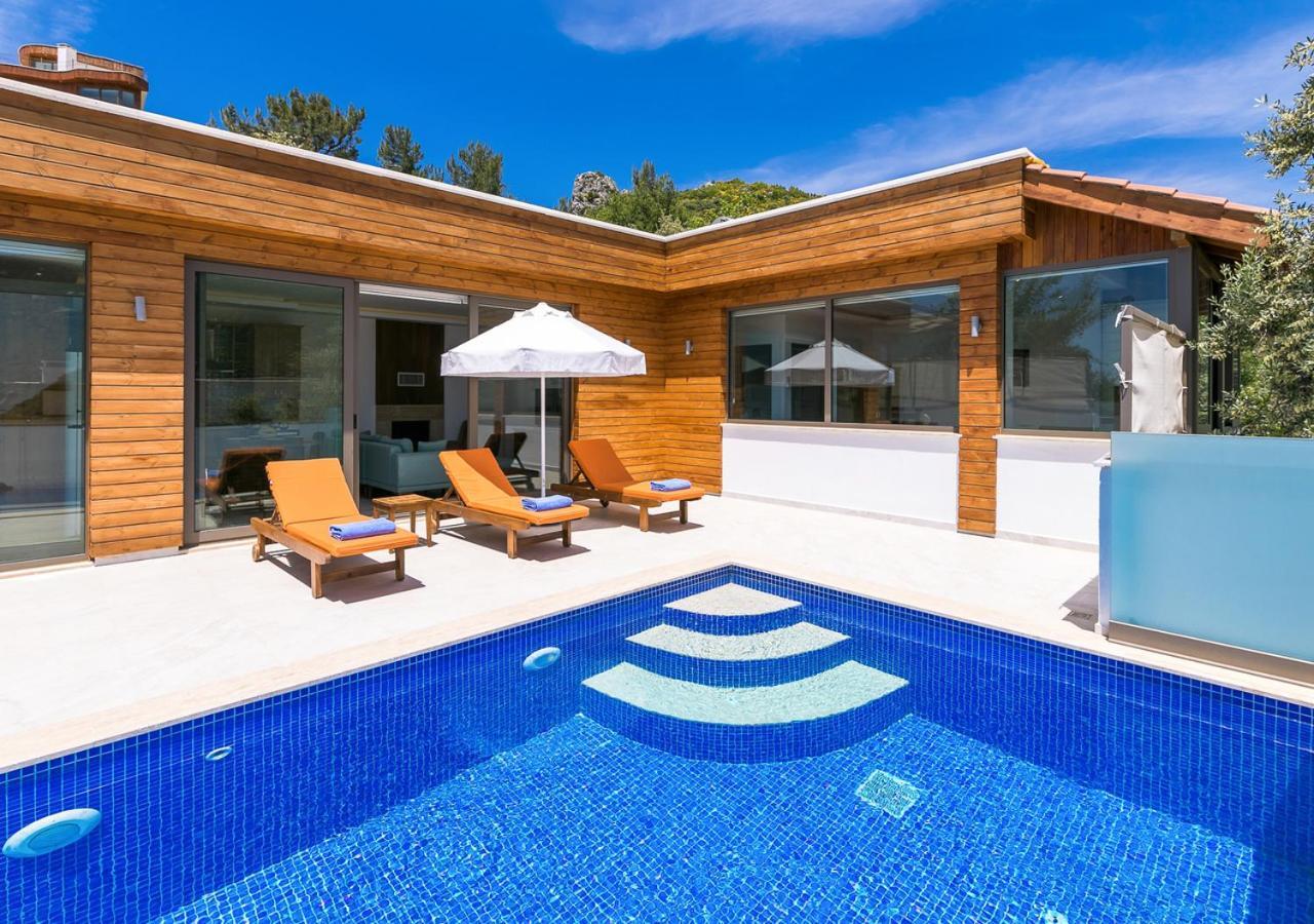 Villa 2 Sleeps 4 Isolated Honeymoon-Villa Sardunya Kas Exterior foto