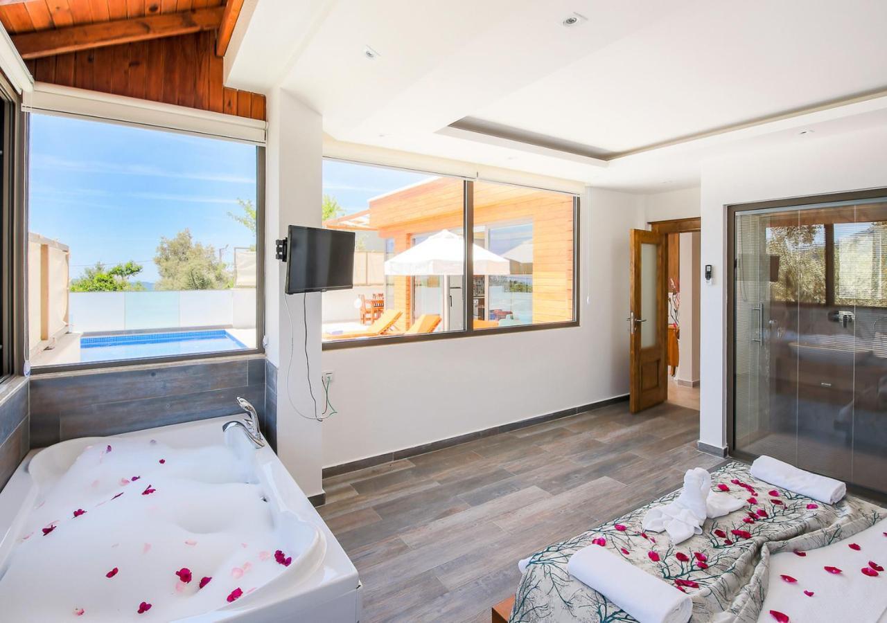 Villa 2 Sleeps 4 Isolated Honeymoon-Villa Sardunya Kas Exterior foto